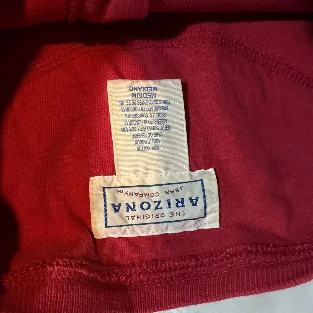 Arizona red‎ long sleeve button